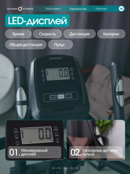 ������������� �������� �������� OXYGEN FITNESS GALENA FLD �������� ���������������� vasil - V-SPORT ��������� ���� ARMSSPORT